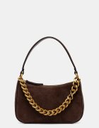 TWINSET hobo bag pentru femei din piele întoarsă
