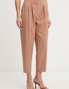 TWINSET pantaloni pentru femei cu amestec de lână