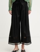 TWINSET pantaloni pentru femei cu bumbac