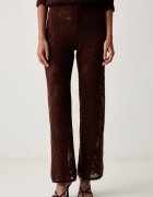TWINSET pantaloni pentru femei cu lână