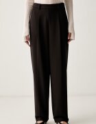 TWINSET pantaloni pentru femei cu vâscoză