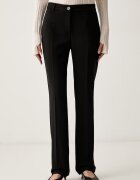 TWINSET pantaloni pentru femei cu vâscoză
