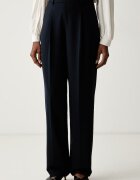 TWINSET pantaloni pentru femei cu vâscoză