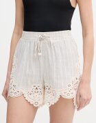 TWINSET pantaloni scurți 2 în 1 pentru femei cu in