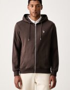 U.S. Polo Assn. hanorac cu fermoar și glugă pentru bărbați cu bumbac DHM Interlock Zip