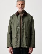 U.S. Polo Assn. parka pentru bărbați din bumbac CANVAS COUNTRY COLLARED
