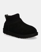 UGG cizme de zăpadă din piele întoarsă pentru copii KIDS' CLASSIC ULTRA STRETCH CUFF