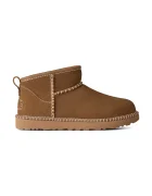 UGG W Classic Ultra Mini Botanic cizme de zăpadă pentru femei din piele întoarsă