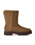 UGG W Uptowner Short Boot cizme de zăpadă pentru femei din piele întoarsă