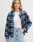 United Colors Of Benetton jachetă bomber din lână