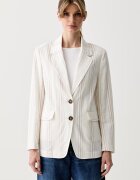 United Colors Of Benetton sacou cu un singur rând de nasturi pentru femei cu in