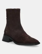 Vagabond Shoemakers cizme din piele întoarsă BLANCA