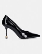 Vanda Novak pantofi cu toc stiletto din piele Aleksandra Glossy Black