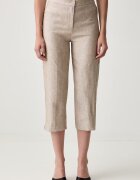 ViCOLO pantaloni capri pentru femei din in