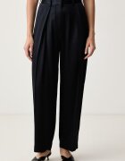 VICTORIA BECKHAM pantaloni de costum pentru femei cu acetat Cecilia