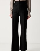 VICTORIA BECKHAM pantaloni de costum pentru femei cu bumbac Alina