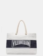 Vilebrequin geantă shopper pentru femei din bumbac BINTA