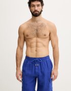 Vilebrequin pantaloni scuți cargo pentru bărbați din in BAIE