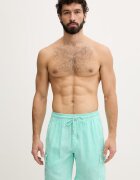 Vilebrequin pantaloni scuți cargo pentru bărbați din in BAIE