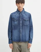 Visvim cămașă jeans Social Sculpture shirt