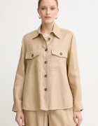 Weekend Max Mara geacă tip cămașă pentru femei din in