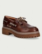 Weekend Max Mara mocasini pentru femei din piele