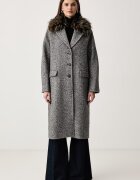 Weekend Max Mara palton pentru femei cu lână WKITASCA