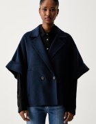 Weekend Max Mara palton scurt pentru femei din lână WKDNEO