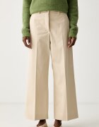Weekend Max Mara pantaloni pentru femei cu bumbac WKDURIAL