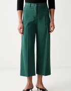 Weekend Max Mara pantaloni pentru femei cu bumbac WKDURIAL