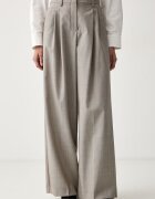 Weekend Max Mara pantaloni pentru femei din lână WKDOVVIO
