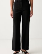 Weekend Max Mara pantaloni pentru femei din lână WKDVISIVO