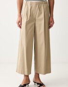Weekend Max Mara pantaloni straight pentru femei din bumbac WKDLIBERO