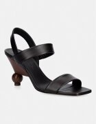 Weekend Max Mara sandale cu toc înalt din piele Wkaaffetto
