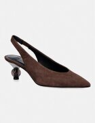 Weekend Max Mara tocuri din piele întoarsă