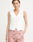 Weekend Max Mara vestă cu un singur rând de nasturi pentru femei din in PACE