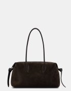 YUZEFI tote bag pentru femei din piele întoarsă BRIOCHE DUFFLE