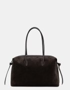 YUZEFI tote bag pentru femei din piele întoarsă LARGE BRIOCHE DUFFLE