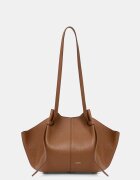 YUZEFI tote bag pentru femei din piele MOCHI