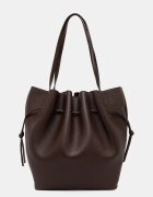 YUZEFI tote bag pentru femei din piele SCALLOP