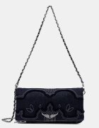 Zadig&Voltaire geantă crossbody pentru femei din denim