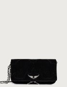 Zadig&Voltaire geantă crossbody pentru femei din piele întoarsă