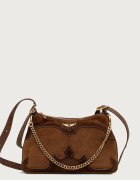 Zadig&Voltaire geantă crossbody pentru femei din piele întoarsă JIM