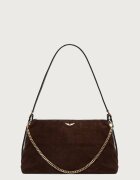 Zadig&Voltaire geantă crossbody pentru femei din piele întoarsă JIM
