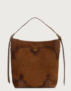 Zadig&Voltaire geantă shopper pentru femei din piele întoarsă JANE