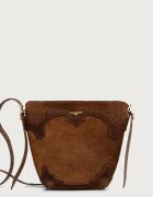 Zadig&Voltaire tote bag pentru femei din piele întoarsă BABY