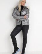 6&8 fashion Geacă Argintie Deinarpia