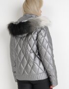 6&8 fashion Geacă Argintie Deinarpia