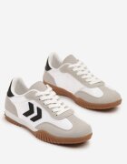 888 Adidași Alb-Negru în Stilul Tenisilor Clasici cu Cusături Decorative Mepnia