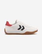 888 Adidași Alb-roșii în stilul Tenișilor Clasici cu Cusături Decorative Mepnia